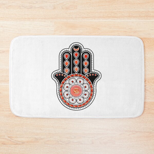 Item preview, Root Chakra Hamsa Hand designed and sold by hamsasoul.