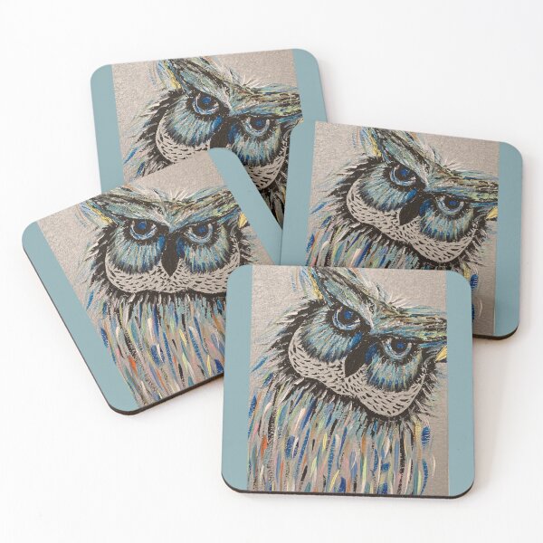 Item preview, Owl painting designed and sold by Strings  Stan.
