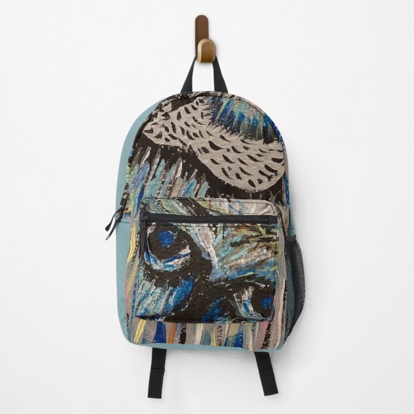 Item preview, Owl painting designed and sold by Strings Stan.