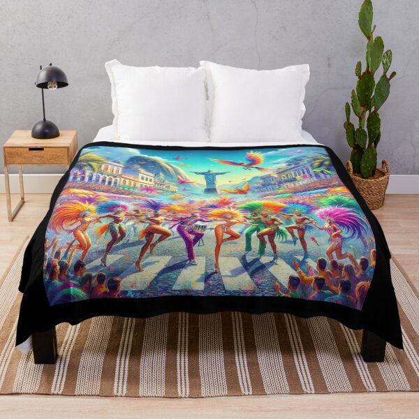 Item preview, Carnival Colors Rio's Festive Celebration designed and sold by BestArtByArvind.
