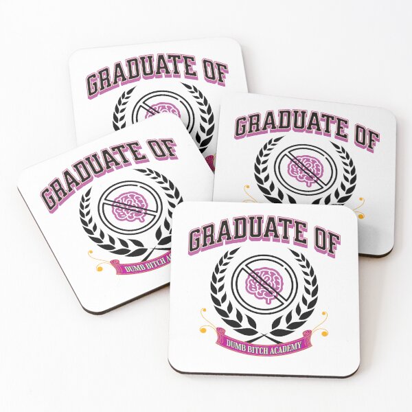 Item preview, Graduate of Dumb B Academy  designed and sold by retrorascal.