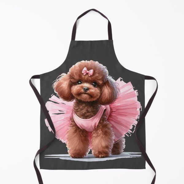 Item preview, Ballerina Poodle in A Pink Tutu designed and sold by toypoodlemom.