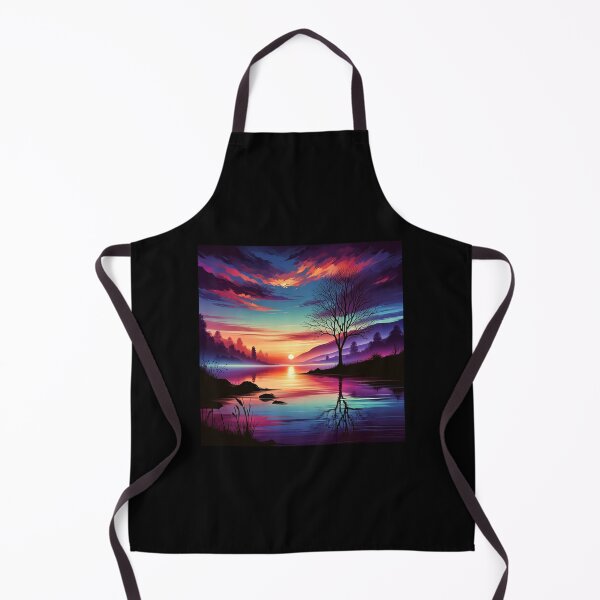 Artikelvorschau, Tranquil Lakeside Dämmerung entworfen und verkauft von BestArtByArvind.