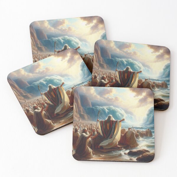 Item preview, Moses opens the waters of the Red Sea designed and sold by infocplaza.
