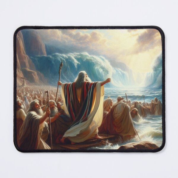 Item preview, Moses opens the waters of the Red Sea designed and sold by infocplaza.