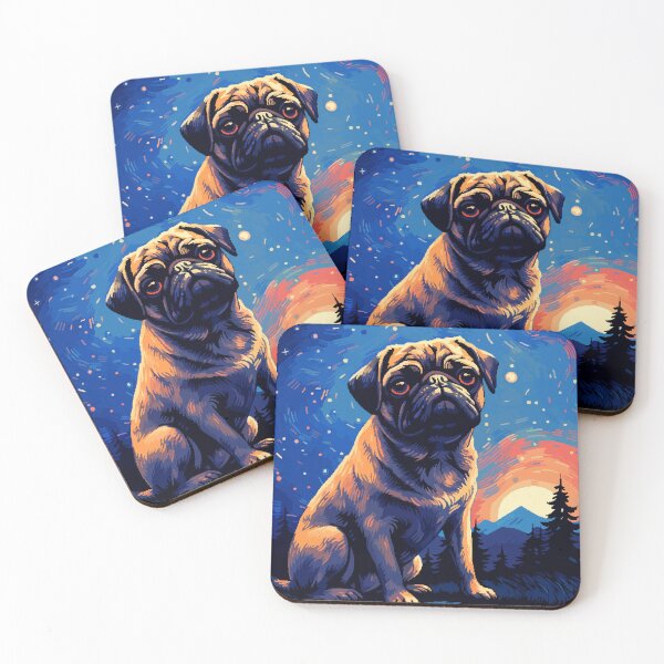 Item preview, Magical Forest Pug Pixel Art designed and sold by LVTFCOarts.