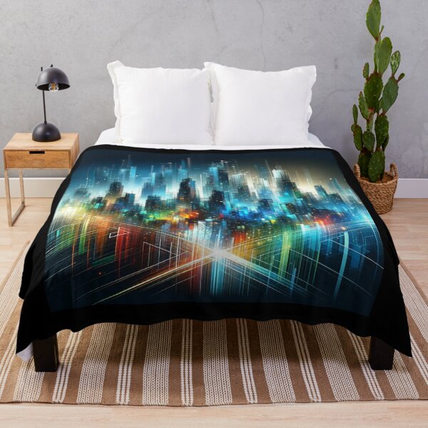 Item preview, Vibrant Urban Geometry designed and sold by BestArtByArvind.