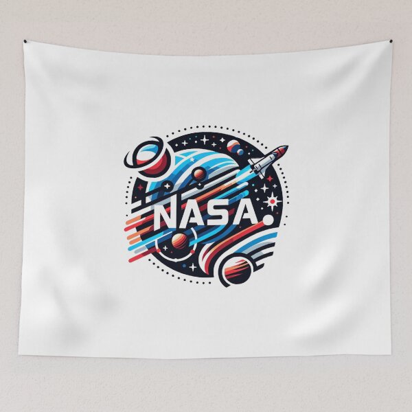 Item preview, nasa logo designed and sold by TEEJAMBOREE.