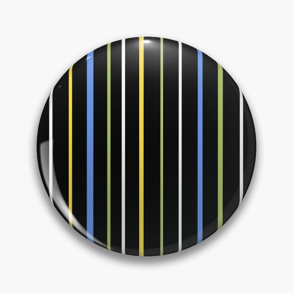 Item preview, Candy Stripes in Blue, Green & Yellow on Black designed and sold by LoreliDesigns.