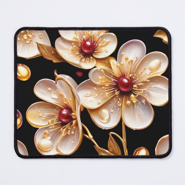 Item preview, Fantasy flowers in drops of dew Colors cherry designed and sold by aipaint.