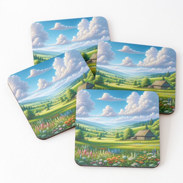 Item preview, Springtime Countryside Bliss designed and sold by BestArtByArvind.