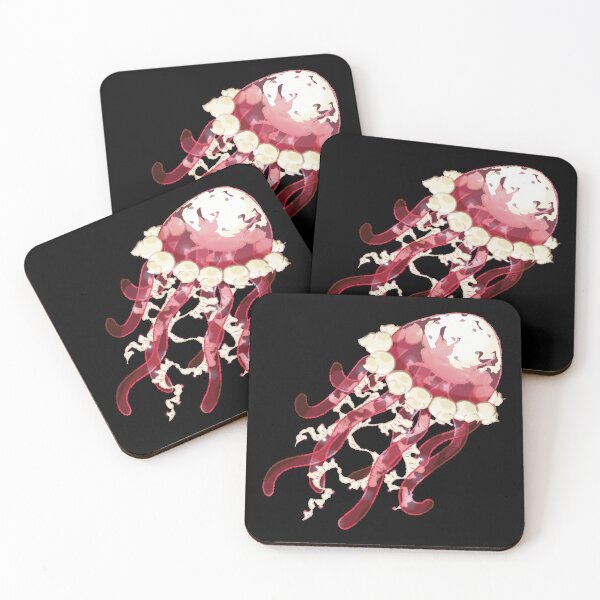 Item preview, Strawberries and Cream Jellyfish designed and sold by VehementSqueaks.