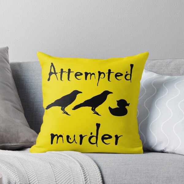 Item preview, Attempted Murder - Crow designed and sold by SQ Tees.