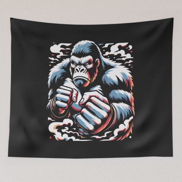 Item preview, King Kong Combatant - The Ultimate Warrior designed and sold by jamesadsartist.