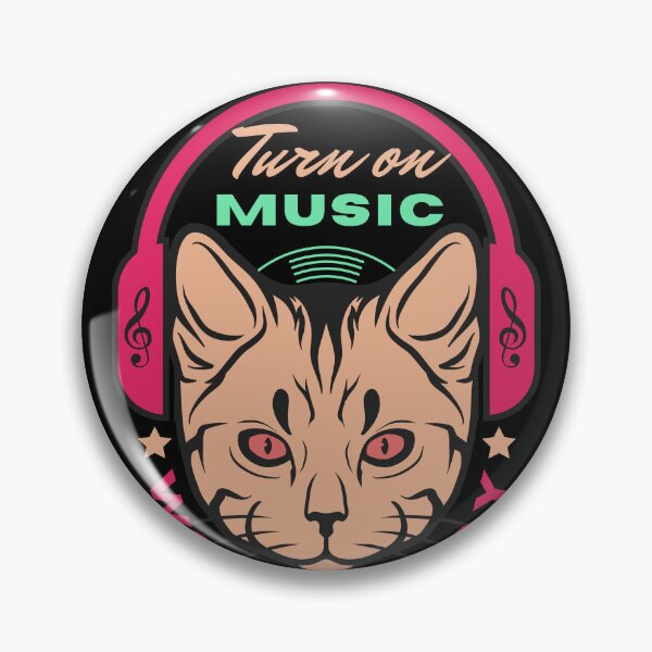 Item preview, Turn on Music Women's Day|Music|Cat headset|8th March|Women designed and sold by ButterflyDsgns6.