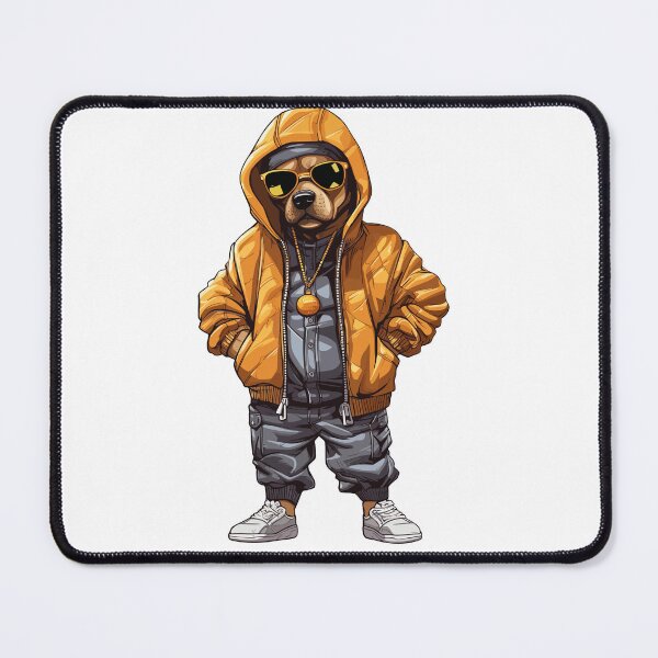 Item preview, Hip Hop Dog designed and sold by Bmorrcreative.