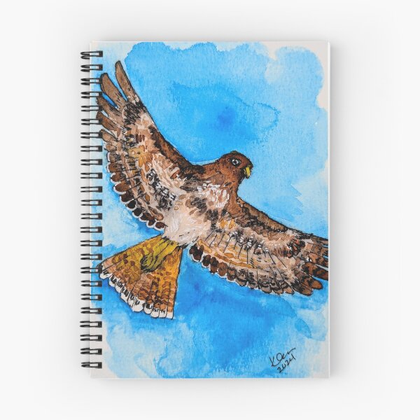 Item preview, red tailed hawk designed and sold by hallendrea.
