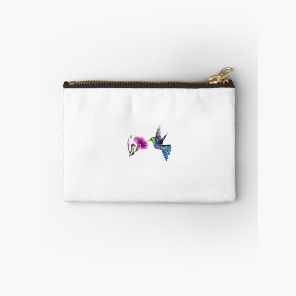 Item preview, Hummingbird and Morning Glory designed and sold by rainesgarden.