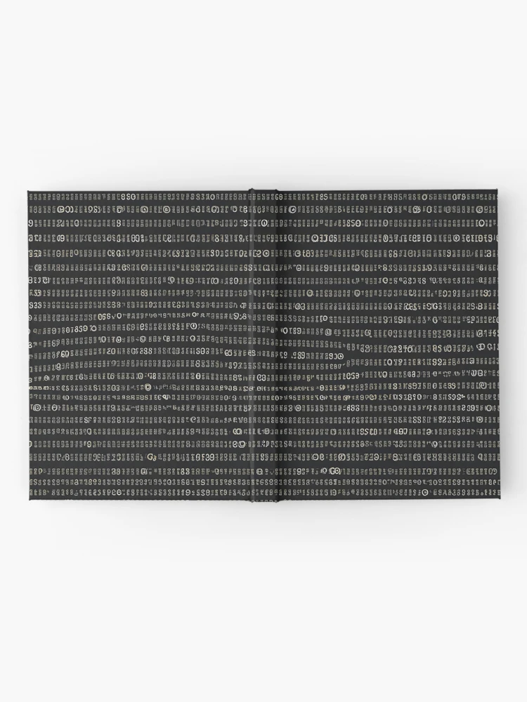 Thumbnail 2 of 3, Journal, Binary Code Matrix Old Source Code Background designed and sold by Brendsy.
