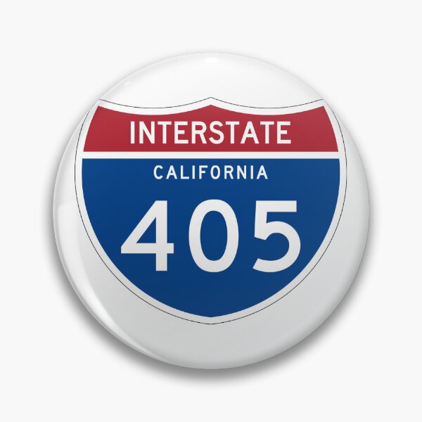 Item preview, Interstate 405 California Sign designed and sold by trqffic.
