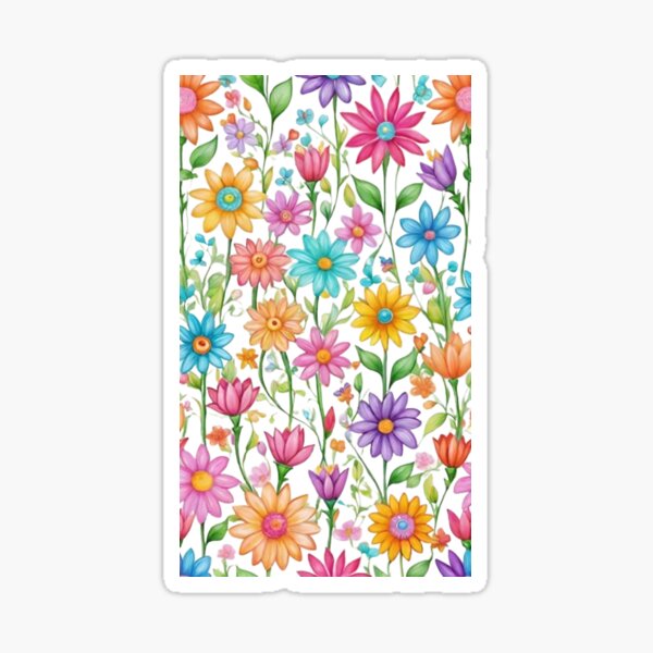 Item preview, flores del jardin designed and sold by norachiang.