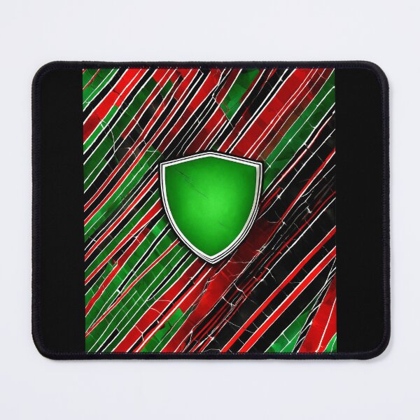 Item preview, Emerald and red emblem designed and sold by UZRWRLD .