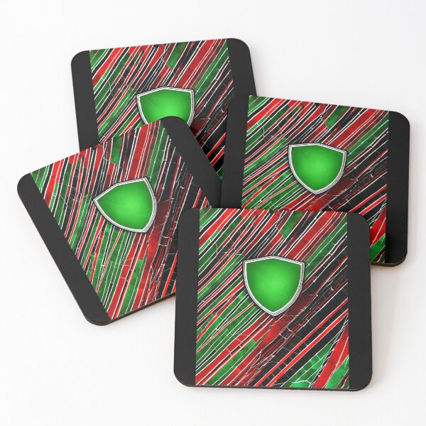 Item preview, Emerald and red emblem designed and sold by UZRWRLD .