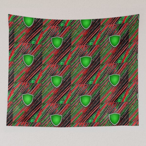 Item preview, Emerald and red emblem designed and sold by UZRWRLD .