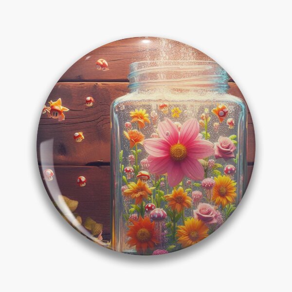 Item preview, Jarron del mundo de los ongos  designed and sold by Bit Canvas.
