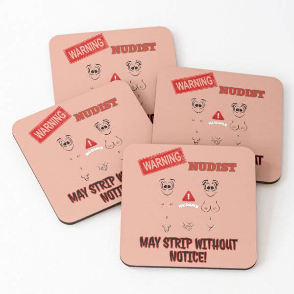 Item preview, Warning! May Strip without Notice! Nudist C Bits designed and sold by NUDIMS.