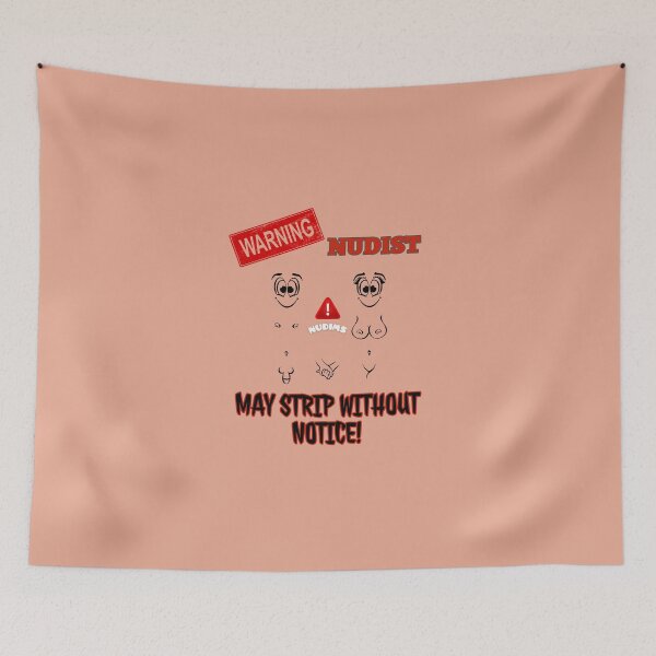 Item preview, Warning! May Strip without Notice! Nudist C Bits designed and sold by NUDIMS.