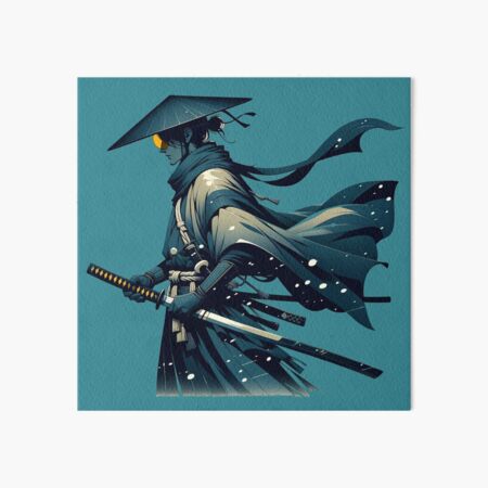 Artikel-Vorschau von Blaues Auge Samurai - Retro Vintage stilisiert, designt und verkauft von Retro Travel Design.