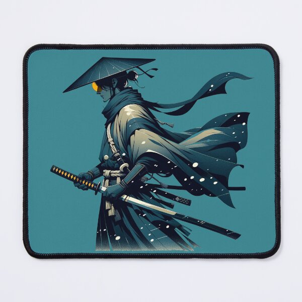 Item preview, Blue Eye Samurai - Retro Vintage Stylized designed and sold by Retro Travel Design.