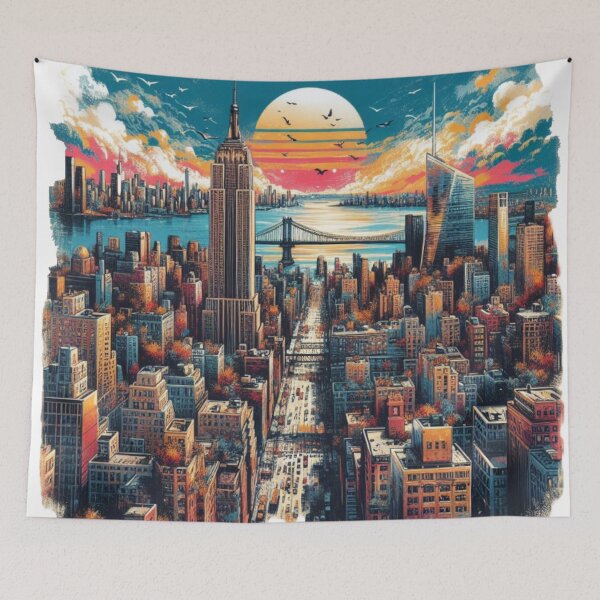 Item preview, New York City Mannerism style designed and sold by NostosArt.