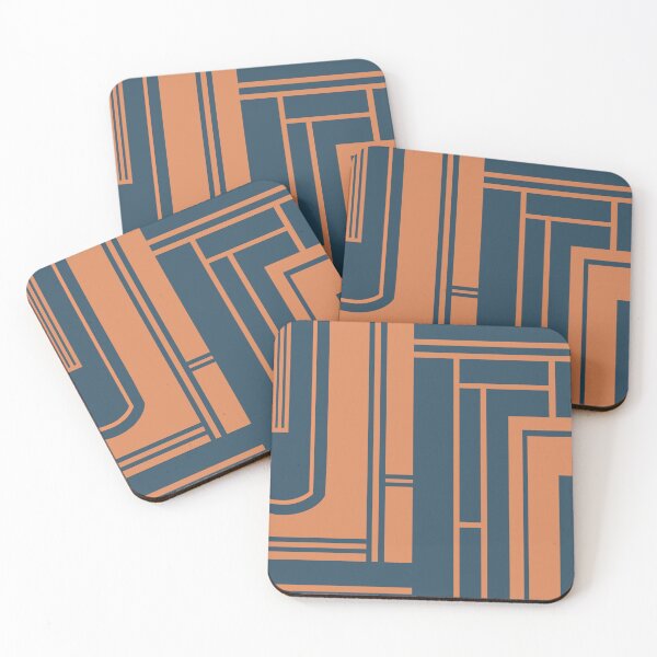 Item preview, Blue and orange sci-fi print designed and sold by EzzleSkezzle.