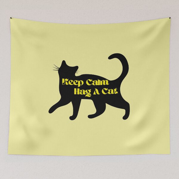 Item preview, " Calm Cat Companion Tee " designed and sold by Wabi-SabiStudio.
