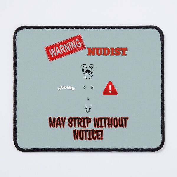 Item preview, Warning! May Strip without Notice! Nudist M Bits designed and sold by NUDIMS.