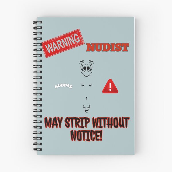 Item preview, Warning! May Strip without Notice! Nudist M Bits designed and sold by NUDIMS.