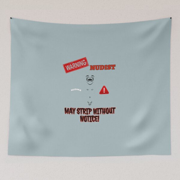 Item preview, Warning! May Strip without Notice! Nudist M Bits designed and sold by NUDIMS.
