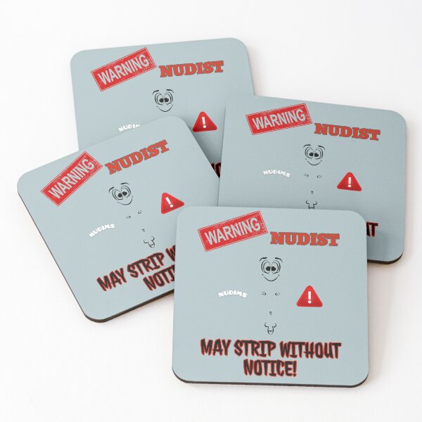 Item preview, Warning! May Strip without Notice! Nudist M Bits designed and sold by NUDIMS.