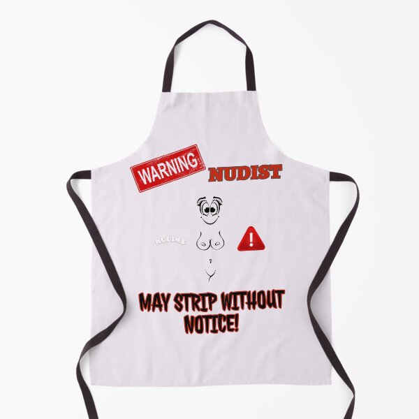 Item preview, Warning! May Strip without Notice! Nudist F Bits designed and sold by NUDIMS.