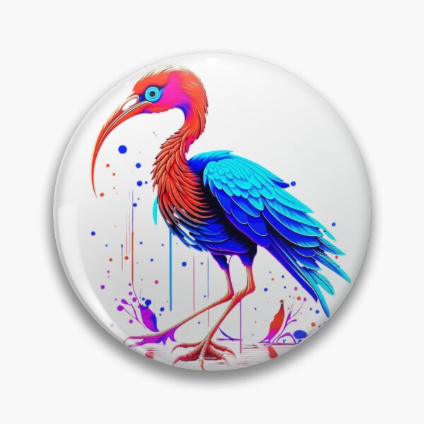 Artikelvorschau, Scharlachroter Ibis, Roter Ibis entworfen und verkauft von nicheteees.