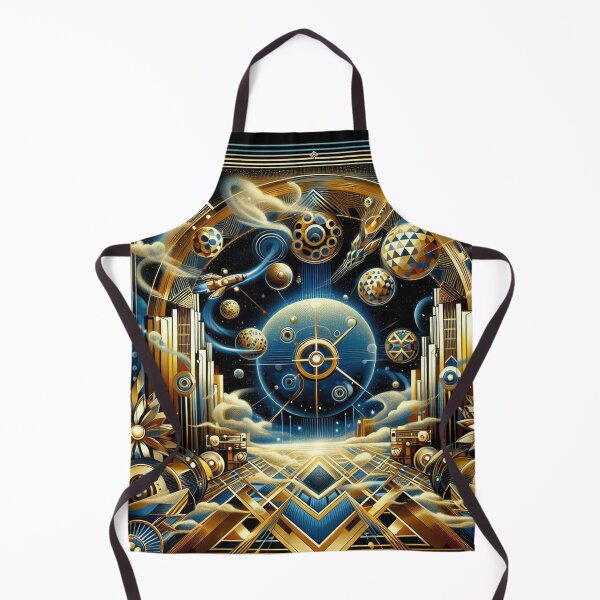 Item preview, Art Deco outer space designed and sold by Foxlindesigns.