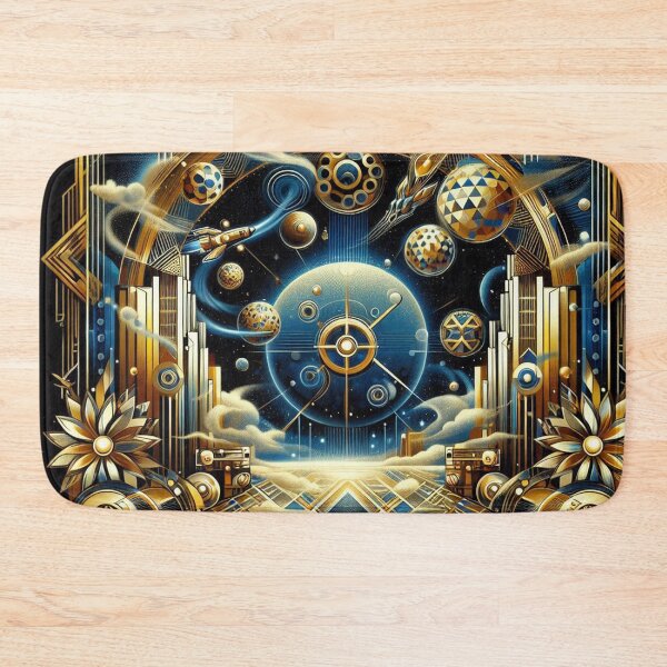 Item preview, Art Deco outer space designed and sold by Foxlindesigns.