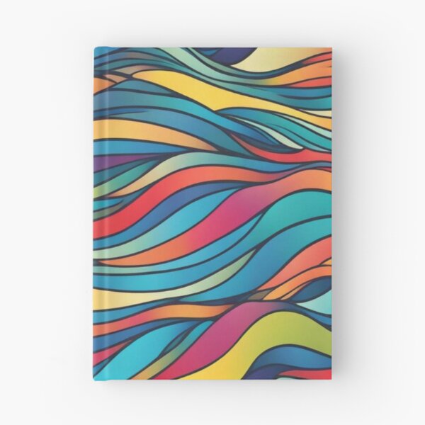 Item preview, Abstract Colorful Waves Pattern designed and sold by calibrit.