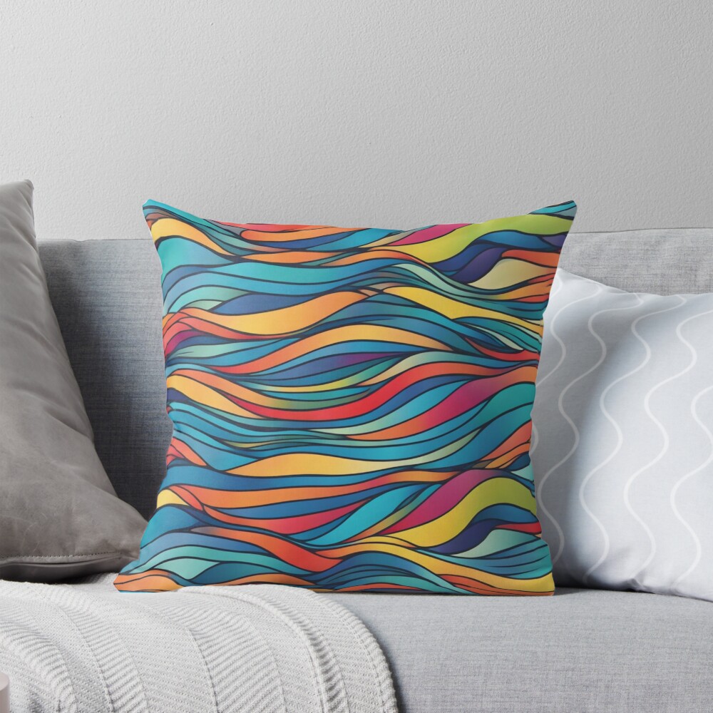 Item preview, Throw Pillow designed and sold by calibrit.