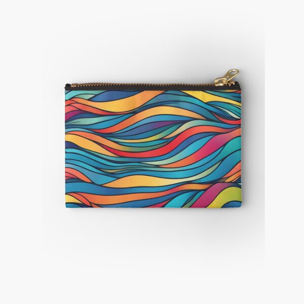 Item preview, Abstract Colorful Waves Pattern designed and sold by calibrit.