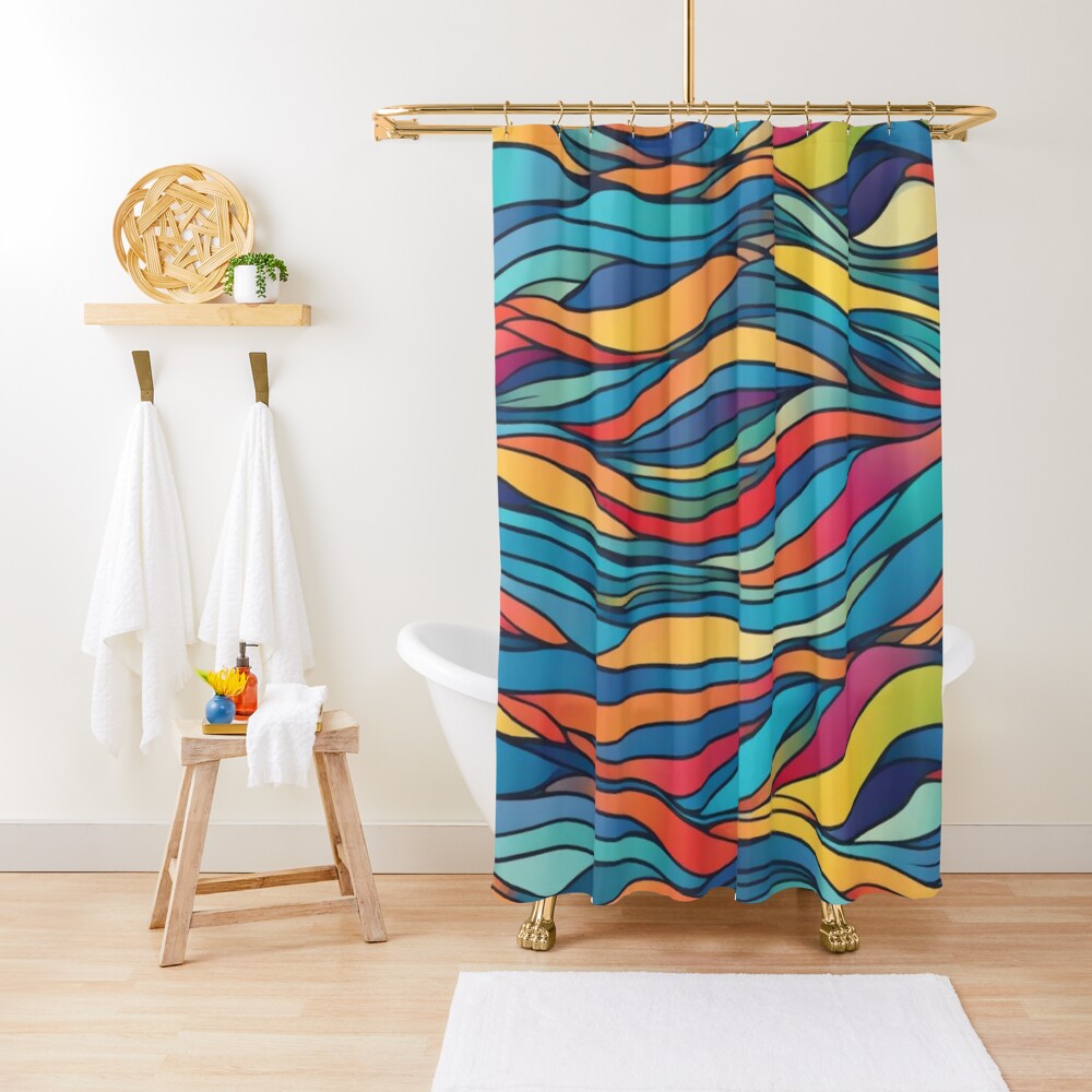 Item preview, Shower Curtain designed and sold by calibrit.