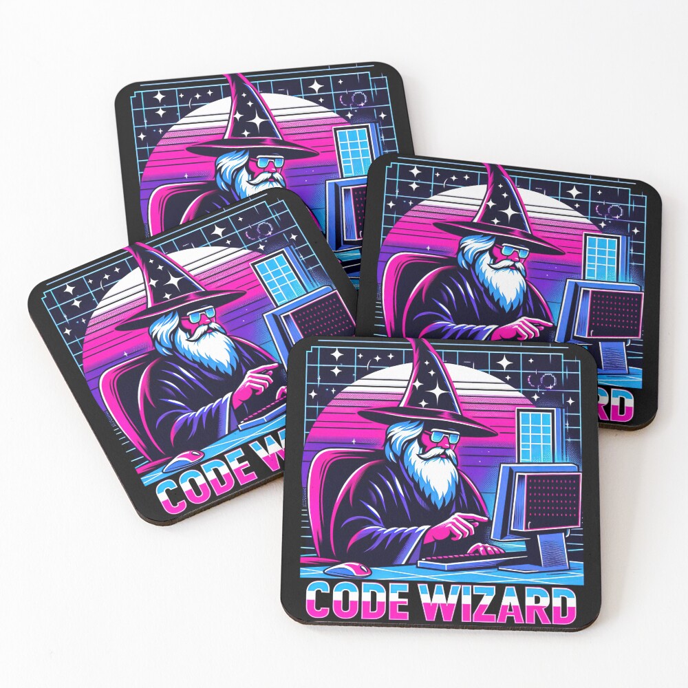 Item preview, Coasters (Set of 4) designed and sold by SpookshowDesign.