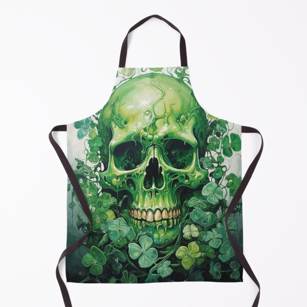 Item preview, Funny Irish Leprechaun Skull designed and sold by ErdmanBerge.